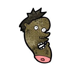 cartoon mutant head N3