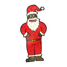 Cartoon Santa Claus N362