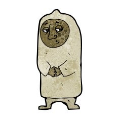 Cartoon Monk N6