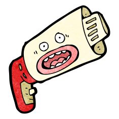 Cartoon Megaphone N8