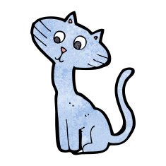 Cartoon Cat N223