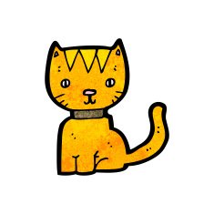 Cartoon Cat N224