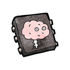 cartoon artificial intelligence chip N3