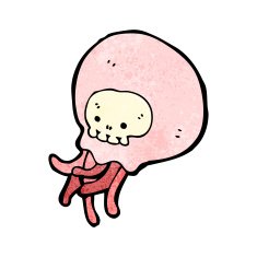 weird spooky monster cartoon N4
