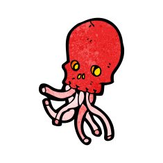 gross skull monster cartoon N2