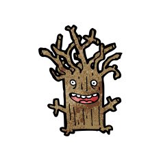 little tree cartoon character N5