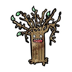 tree cartoon character N11