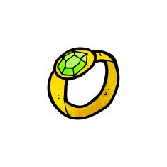 cartoon magic ring N14