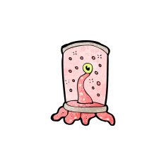 cartoon weird alien N17