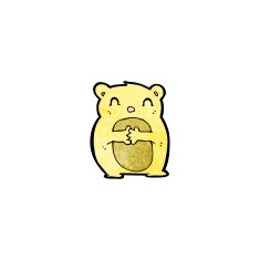 cartoon little teddy bear N12