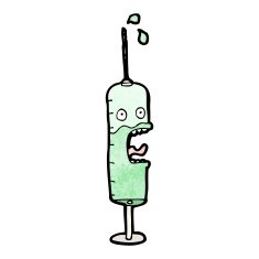 cartoon drugs needle N6
