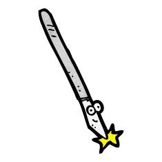 cartoon scalpel N7