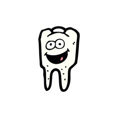 Cartoon Tooth N37