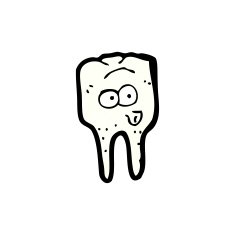 Cartoon Tooth N38