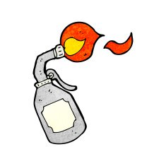 Cartoon Blow Torch N6