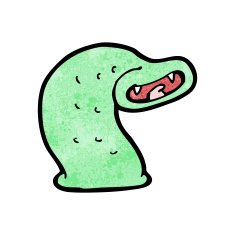 cartoon giant leech N2