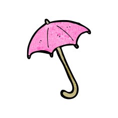 Cartoon Umbrella N20