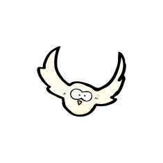 Cartoon Owl N146