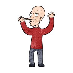 cartoon mean man N25