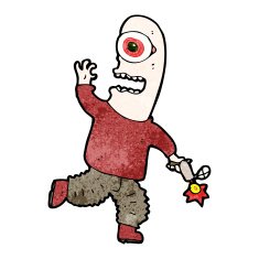 cartoon mutant man N6