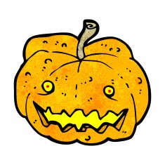 Halloween Pumpkin Cartoon N8