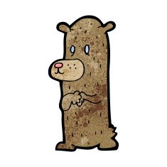 Cartoon Bear N74