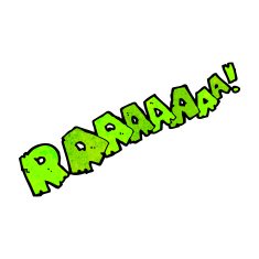 cartoon comic book roar N2