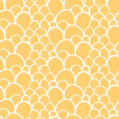 Seamless pattern with abstract stylized hand drawn scale texture