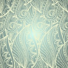Seamless wave hand-drawn pattern N10