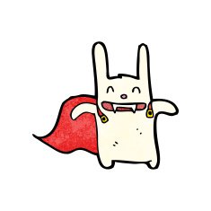 cartoon vampire rabbit N5