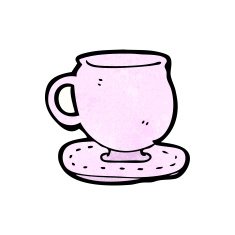 cartoon pink cup N3