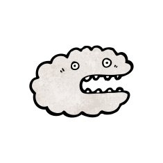 cartoon cloud N66