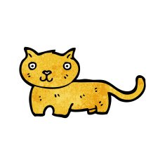 Cartoon Cat N227