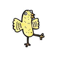 Cartoon Bird N400