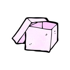 cartoon open box N10