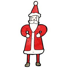 Cartoon Santa Claus N364
