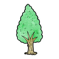 Cartoon Tree N183