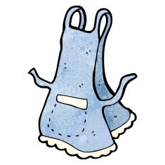 Cartoon Apron N8