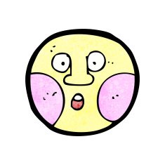 cartoon face symbol N28