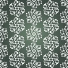 Seamless Ornate Pattern (Vector) Hand Drawn Vintage Texture N5