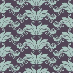 Seamless Ornate Pattern (Vector) Hand Drawn Texture N100