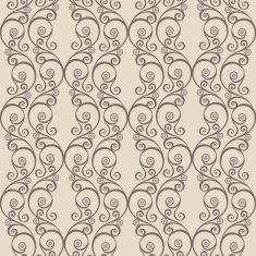 Seamless Ornate Pattern (Vector) Hand Drawn Texture N101