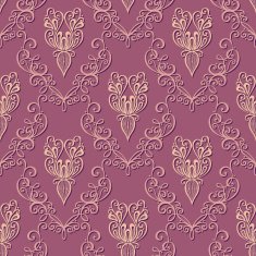 Seamless Ornate Pattern (Vector) Hand Drawn Texture N106
