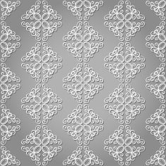 Seamless Ornate Pattern (Vector) Hand Drawn Texture N107