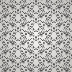 Seamless Ornate Pattern (Vector) Hand Drawn Texture N109