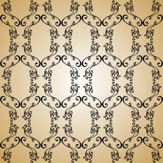 Seamless Ornate Pattern (Vector) Hand Drawn Texture N110