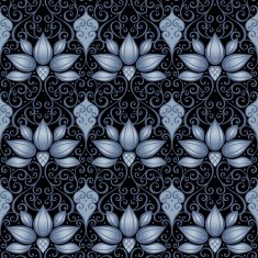 Seamless Ornate Pattern (Vector) Hand Drawn Texture N114