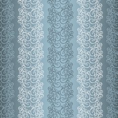 Seamless Ornate Pattern (Vector) Hand Drawn Texture N117