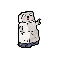 Cartoon Robot N310