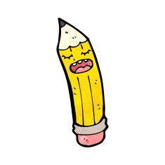 Cartoon Pencil N90